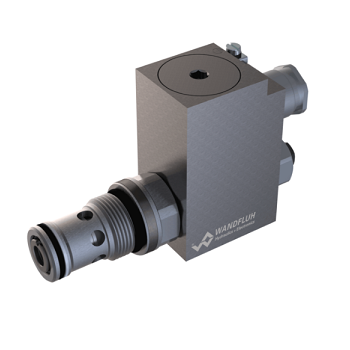 Proportional 2-way flow control cartridge explosion proof QNBPM33-Wandfluh